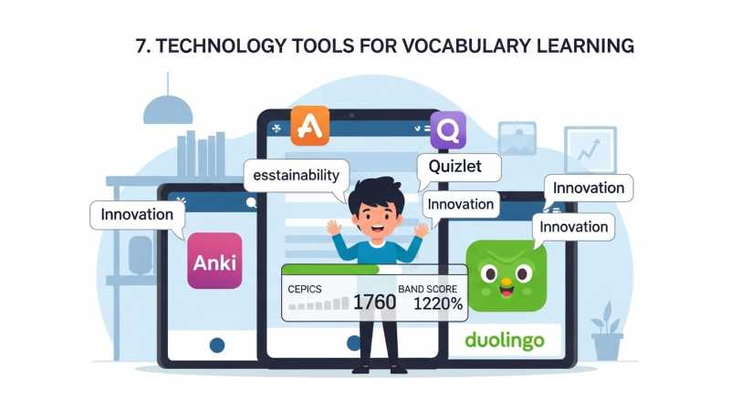 The Impact of Vocabulary Learning on IELTS Scores 7 Technology Tools for Vocabulary Learning