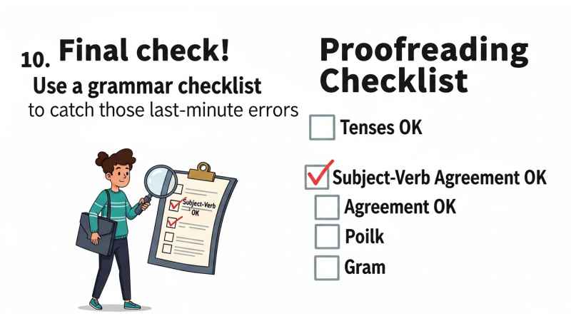 Proofreading Checklist