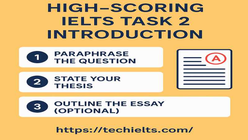 IELTS Writing Task 2 introduction