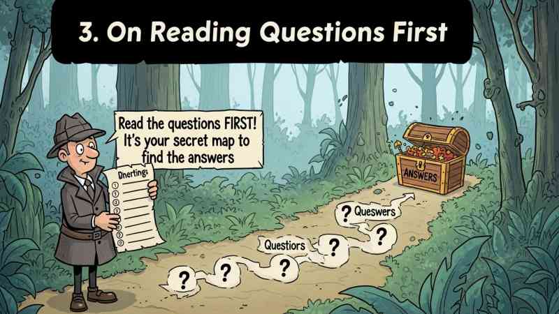 On Reading Questions First