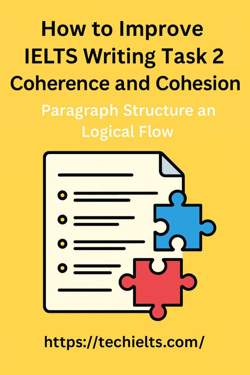 IELTS Writing Task 2 coherence and cohesion