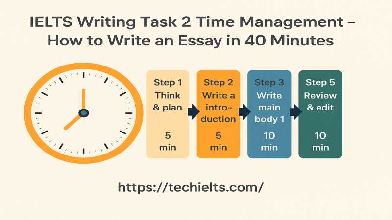 IELTS Writing Task 2 time management