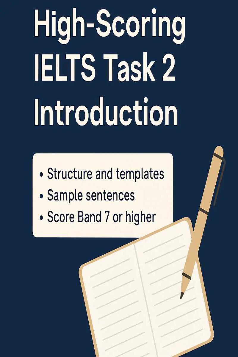 IELTS Writing Task 2 introduction