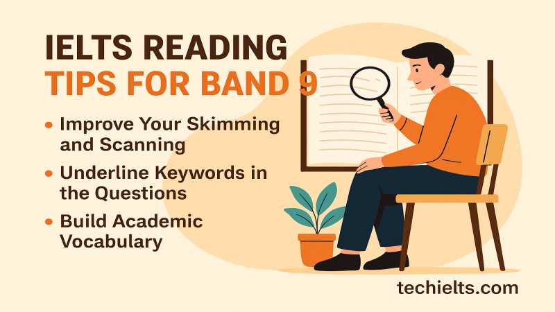 IELTS Reading tips for Band 9