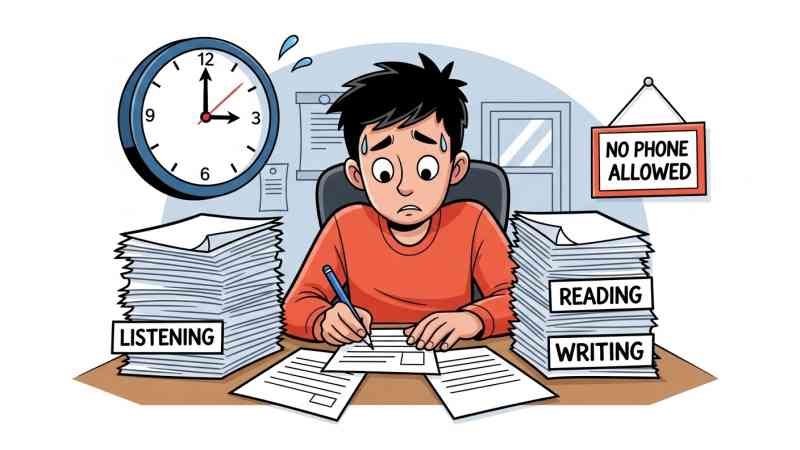 Taking a Full Mock Test at Home