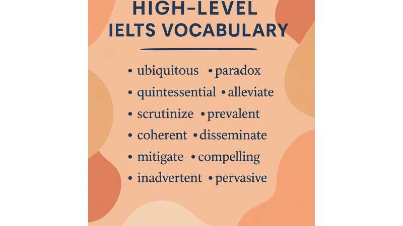High-Level Vocabulary and Phrases