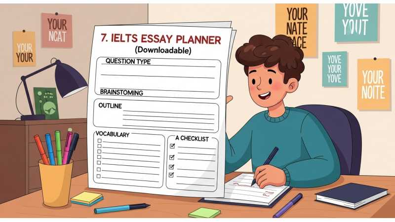 IELTS Essay Planner (Downloadable)