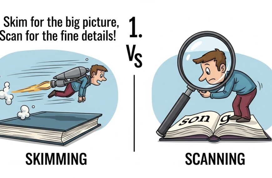 Skimming vs. Scanning