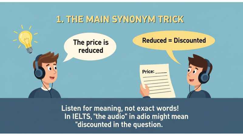 The Main Synonym Trick