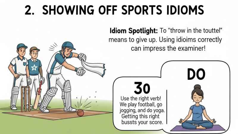 Showing Off Sports Idioms