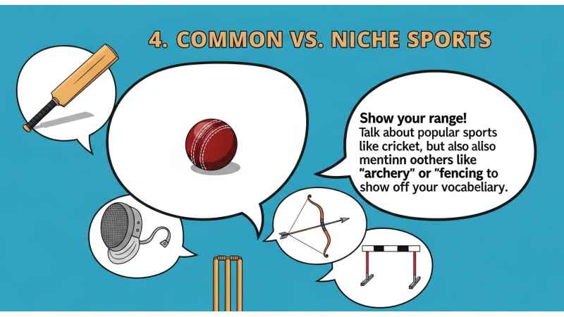 Common vs. Niche Sports