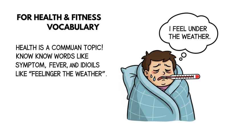 For Health & Fitness Vocabulary